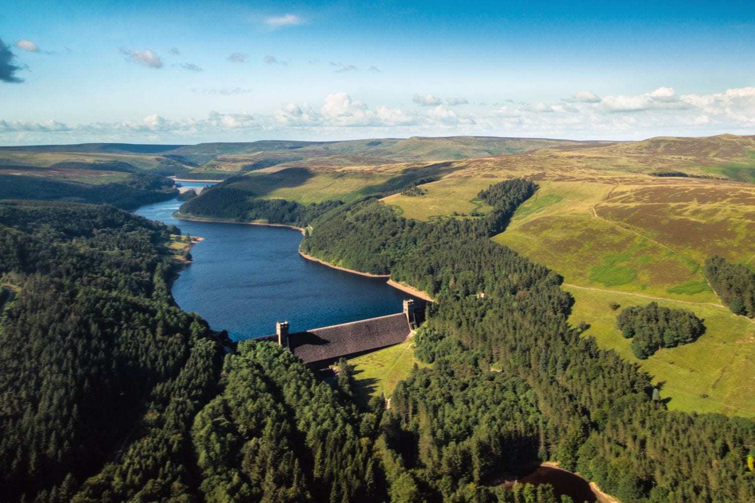 Ladybower Reservoir Village