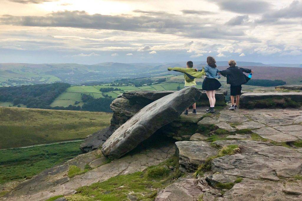 Kids Walk: Stanage Edge