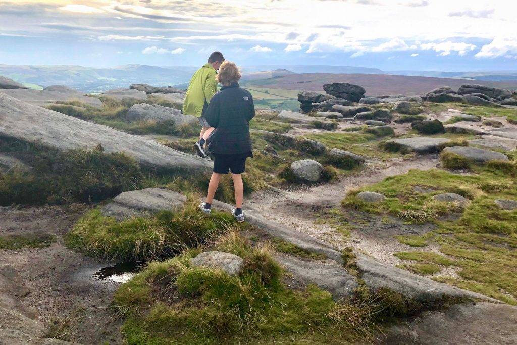 Kids Walk: Stanage Edge